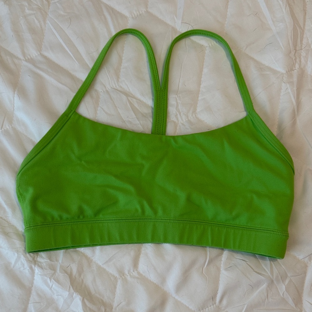 CRZ YOGA neon Green Sports Bra